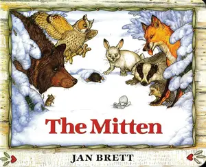 The Mitten -- Jan Brett - Board Book