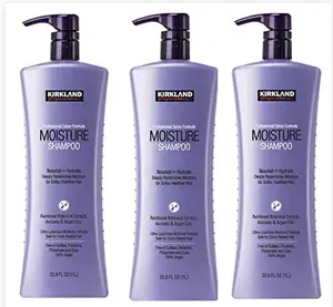 Kirkland Signature Moisturizing Shampoo New and improved formula Rainforest Botanical Extracts, Avocado & Argan Oils ( Pack of 3)