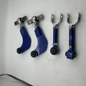 4 Pcs AUTOJACK Set of Adjustable Rear Camber & Toe Arms For Lincoln MKX Ford Edge 11-14