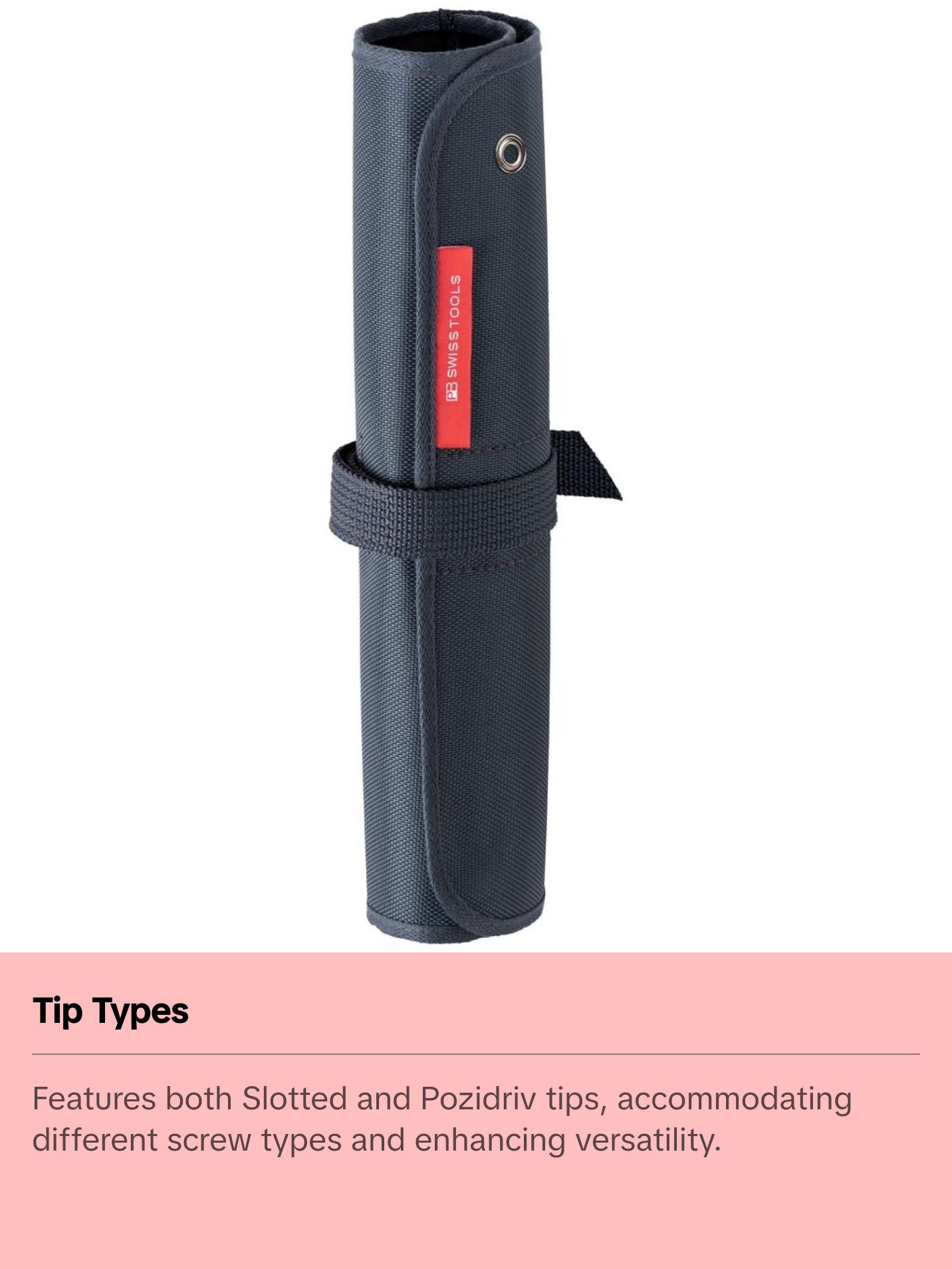 PB Swiss Tools PB 5543 Classic VDE Screwdriver Set, Slim, 6pcs