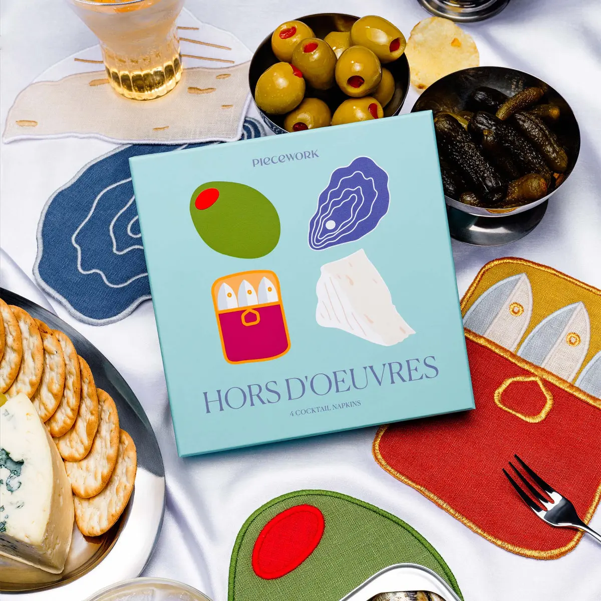 Hors D'Oeuvres Cocktail Napkins Hors D'Oeuvres Cocktail Napkins
