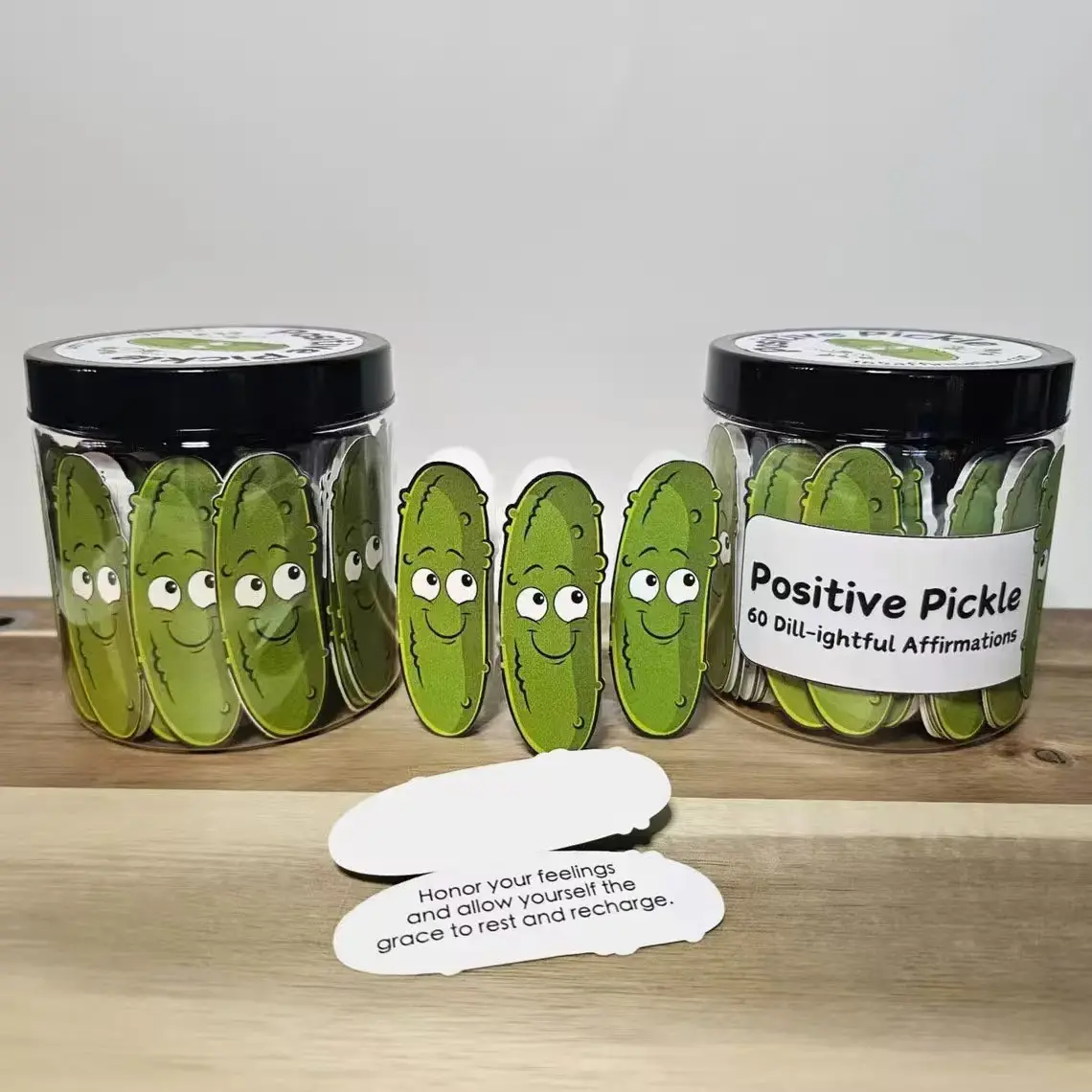 30 Pack Positive Kimchi Belief Cards, Emotion Support Kimchi, Unique Positive Messages, Inspirational Card Jar, Motivational Gift Set, Portable, Positive Affirmation Cards, Inspirational Greeting Cards