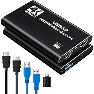 HDMI Capture Card for Streaming, Full HD 1080P 60FPS Capture USB 3.0 Game Audio Video Capture Card,for Streaming Camera/Xbox/PS4/PS5/Switch/PC