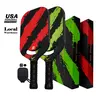 Warping Point Ascent Pickleball Paddle - Carbon FiberRacket - Textured Grit Surface & Aero Throat Design -Hexa Polymer Core for Speed & Control - Deluxe Gift BoxSet with Bag, Cleaner & Accessories
