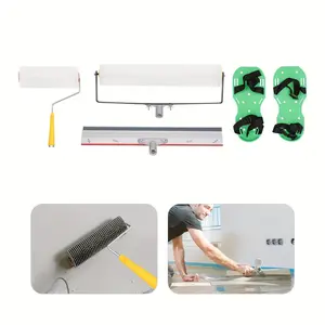 2024 Cement Self-Levelling Tool Epoxy Floor Paint Roller Remove Bubbles Tools