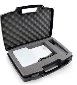 CASEMATIX Hard Case Shell Portable Printer Case Compatible with HP Sprocket Studio 4x6 Photo Printer Impact Resistant Foam with Custom Compartments Durable Plastic Protection Cover