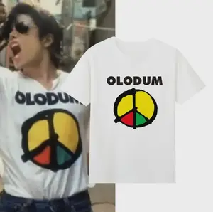 Olodum Michael Jackson They Don't Care About Us Unisex Cotton Shirt, Loose Fit, 100% Cotton