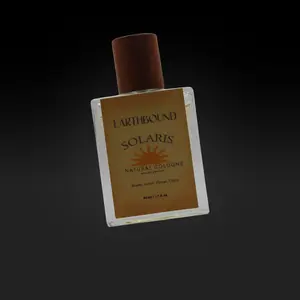 Solaris Earthbound Natural Cologne 50ml - Sun-Warmed Citrus & Fresh Ocean Vibes - Mild Floral & Creamy Eau de Parfum