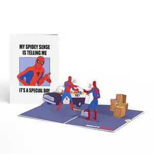 Marvel Spider-Man Spidey Sense Birthday Pop-Up Card
