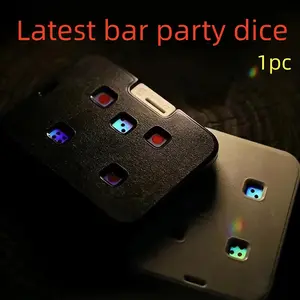 Portable Dice Edc Stress Relief Mechanical Card Press Dice, Table Game Gift, Party Game, Compact Design, Ideal for Gaming Enthusiasts