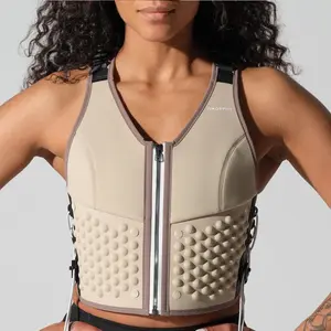 OMORPHO Women's G-Vest Icon - Weighted Vest with Lock-In Snap System for Adjustable Resistance 6lbs-12lbs