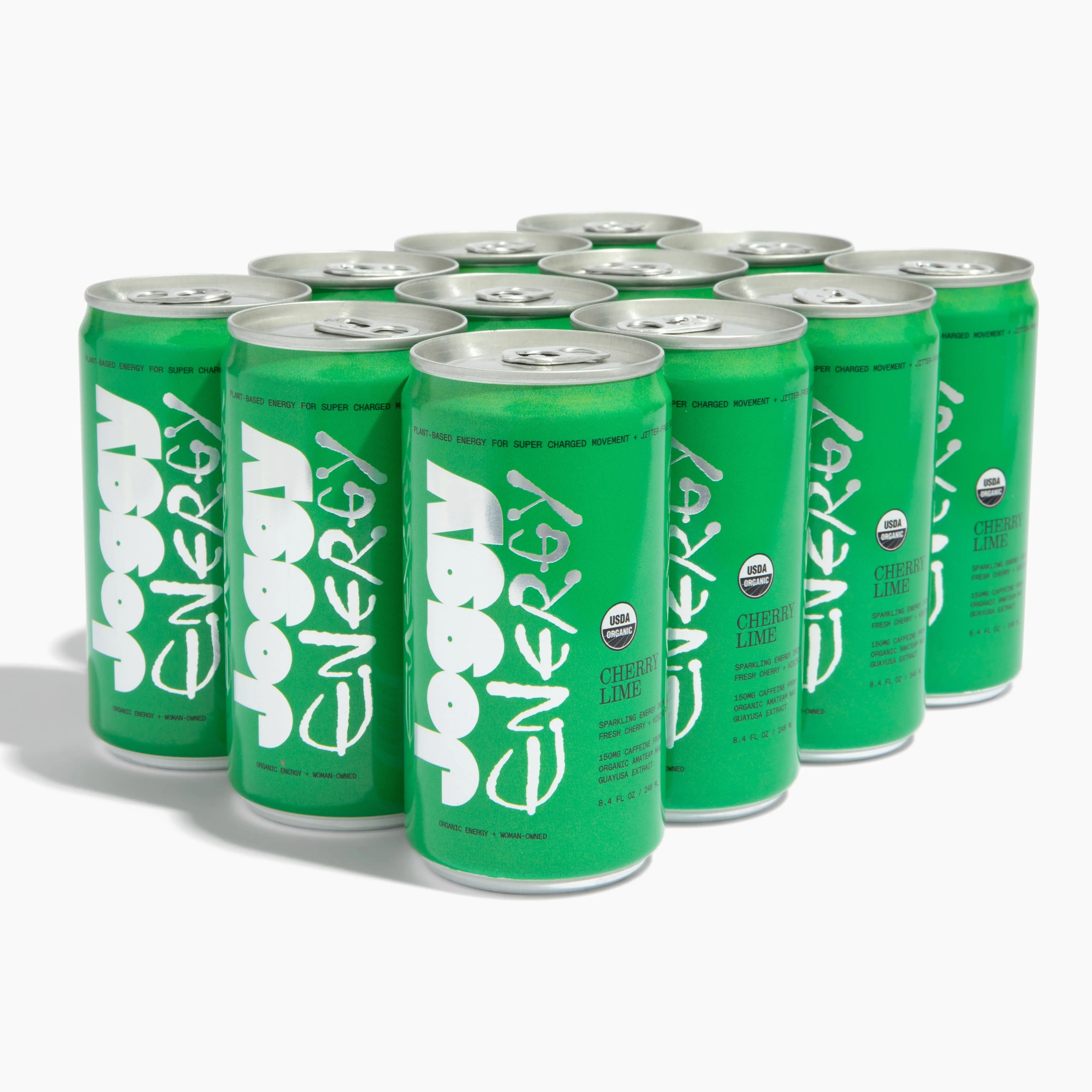Joggy Organic Energy Drink, 12-Pack