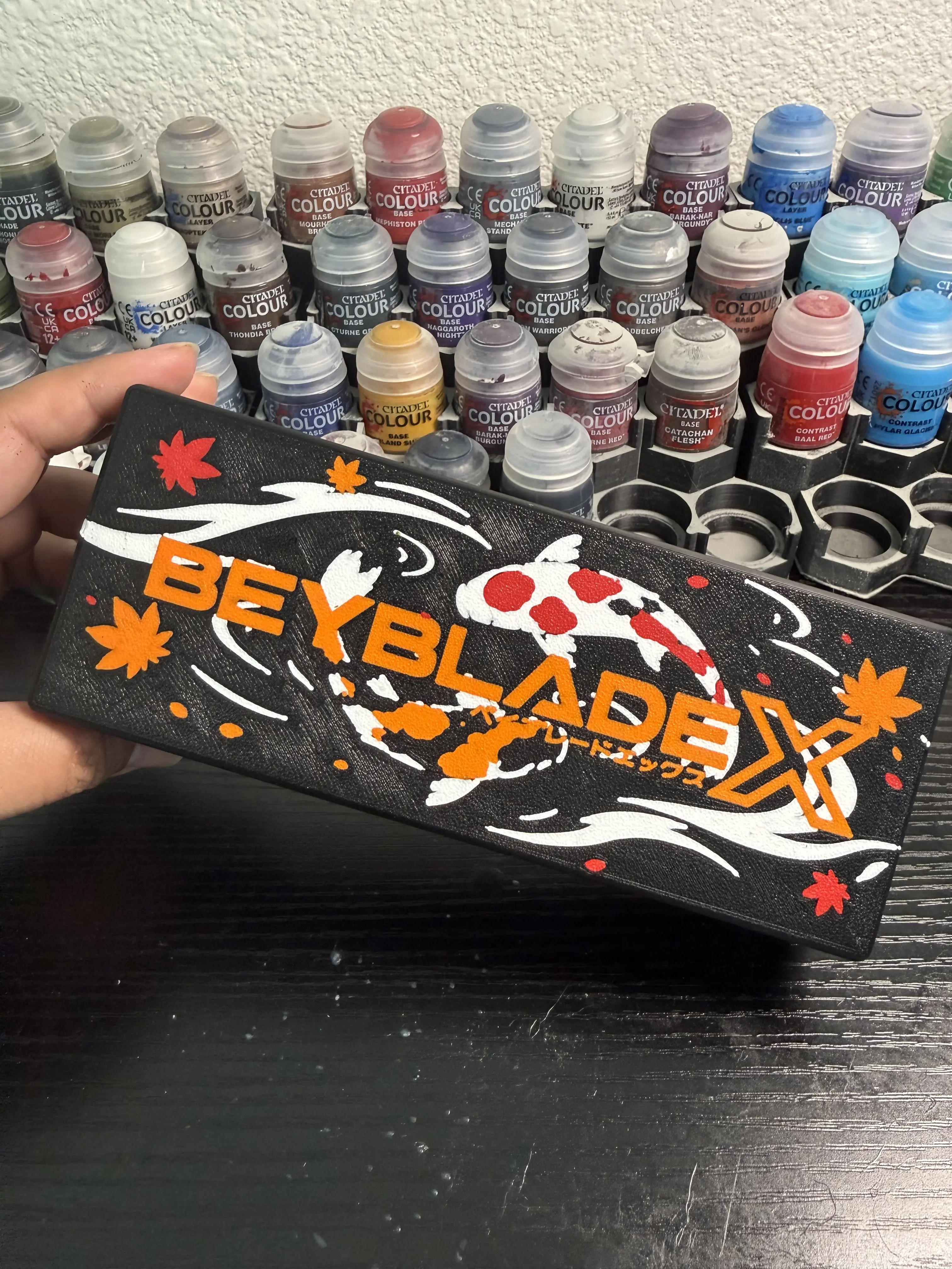 Beyblade X Koi Fish Trading Card Carrying Case, Collectibles Accessory