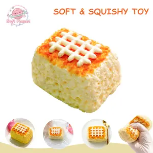 Taba Bread Decompression Squeeze Toy - Food-Safe Slow Rebound Stress Relief toy,  Classroom Giveaways for Children to Relieve Anxiety, Squishies  toy