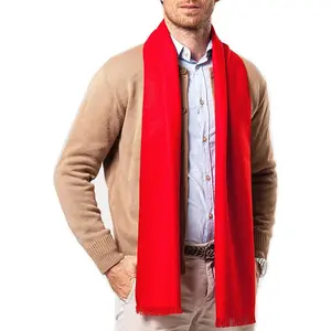 Shubb Men's Fashion Scarves for Winter Cashmere Feel Scarf for Men 70.8 * 11.8 IN