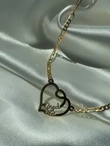 “2 in love” personalized necklace