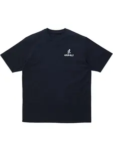 Gramicci Simple Short Sleeve T-Shirt, Unisex Outdoor Casual Breathable Summer Streetwear Top, Loose Fit Print Tee for Men and Women