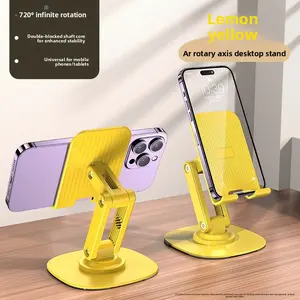 Adjustable Foldable Rotatable Metal Phone and Tablet Stand Desktop Lazy Holder For Selfie Streaming Drama Watching Hot Selling TikTok Popular Mount