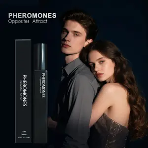 Pheromone Perfume - Ancient Love - (0.34 fl. oz./10 ml) | Eau de Parfum | Sandalwood, Vetiver, Musk | Woody & Alluring | Long Lasting | Mini Perfume