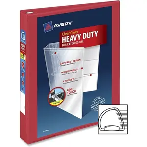 Avery Heavy-Duty EZD Ring Reference View Binders, Custom Binders for Office Stationery & Supplies Needs, Custom Binder Binders