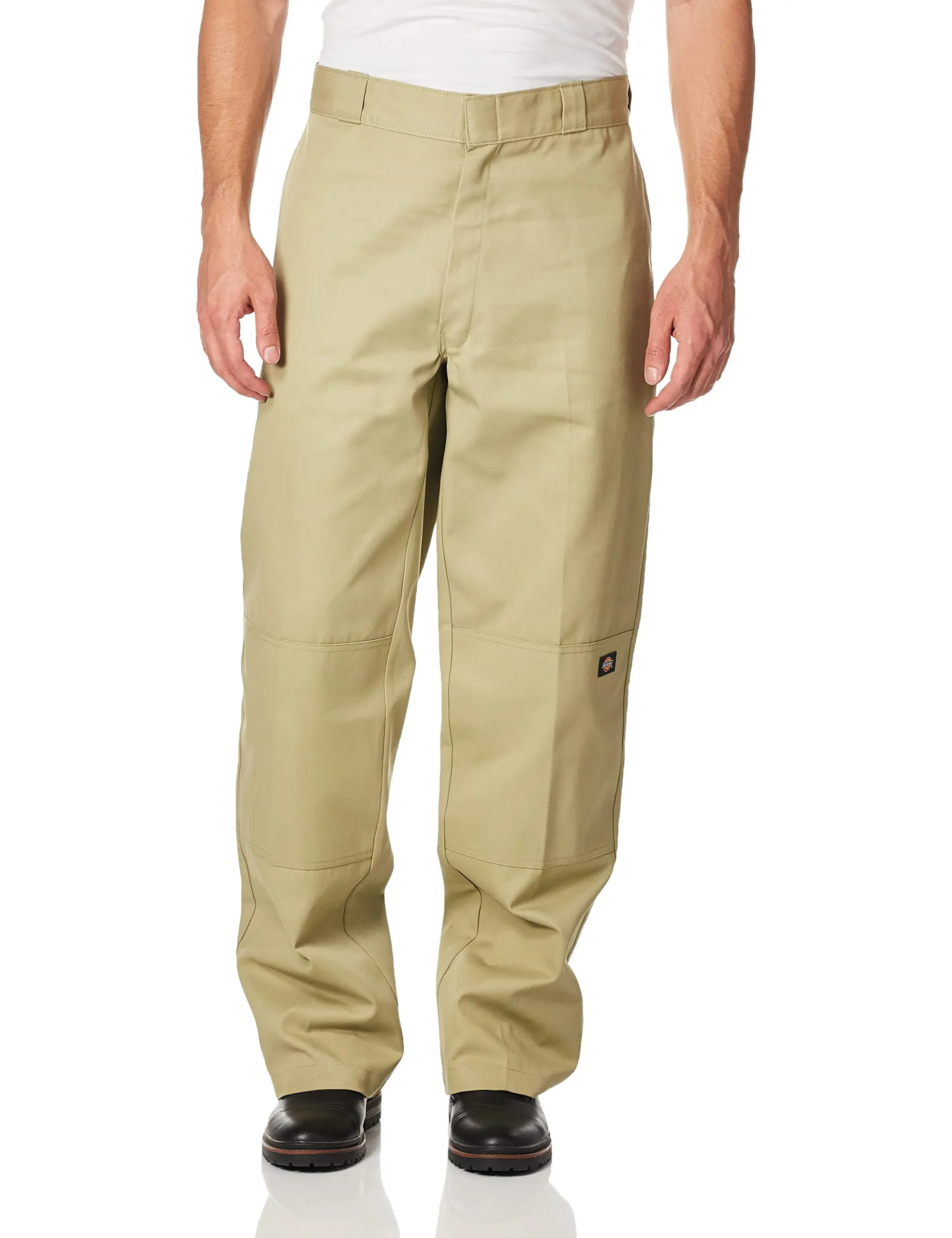 Dickies Men's Loose-Fitting Cotton-Poly Twill Utility Work Pants - Reinforced Knees with Extra Layer of Fabric Reinforcement, Wrinkle Resistant, Fade Resistant, Back Welt Pockets