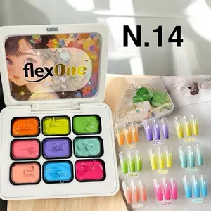 FlexOne Ombre Gel Summer Colors #14 - Pat Pat Gel - Painting Gel (Gel Dặm Ombre - Gel Vẽ siêu đặc)