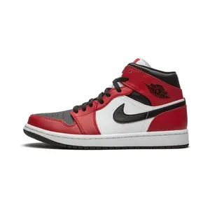 Air Jordan 1 Mid "Chicago Black Toe" 554724 069