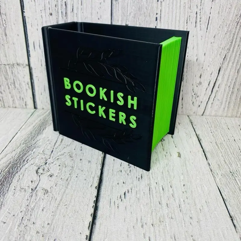 Bookish stickers box bookshelf decor Bookish stickers box bookshelf decor