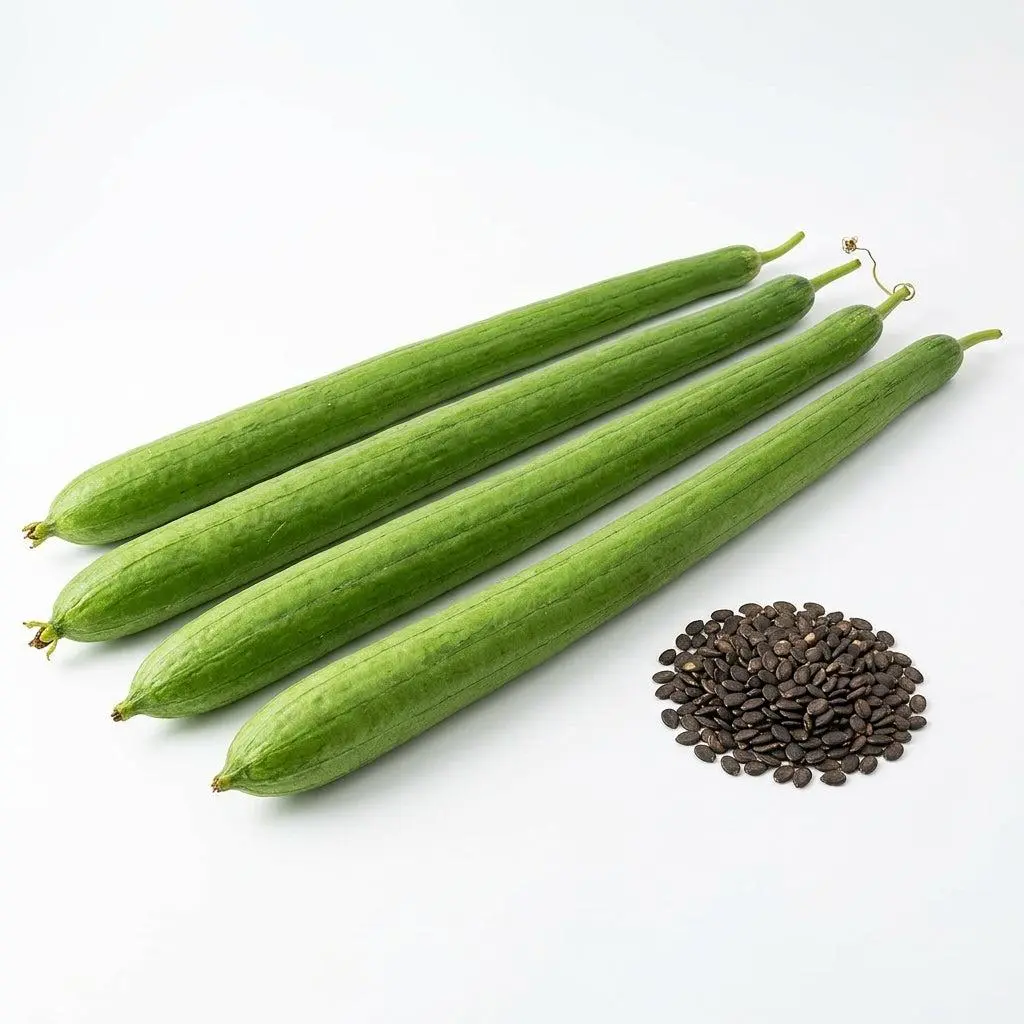 30 Super Long Luffa Gourd Seeds - Heirloom Loofah Sponge - Fast Growing Vines for Trellis and Home Gardens