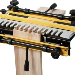 VEVOR Dovetail Jig, 12 in Width, Dove Tailing Router Jigs with Router Bit 1/2 Template, Precise Alignment Dove Tail Jig, Mortise and Tenon Jig Woodworking Tools for Furniture Wood Cabinet Making