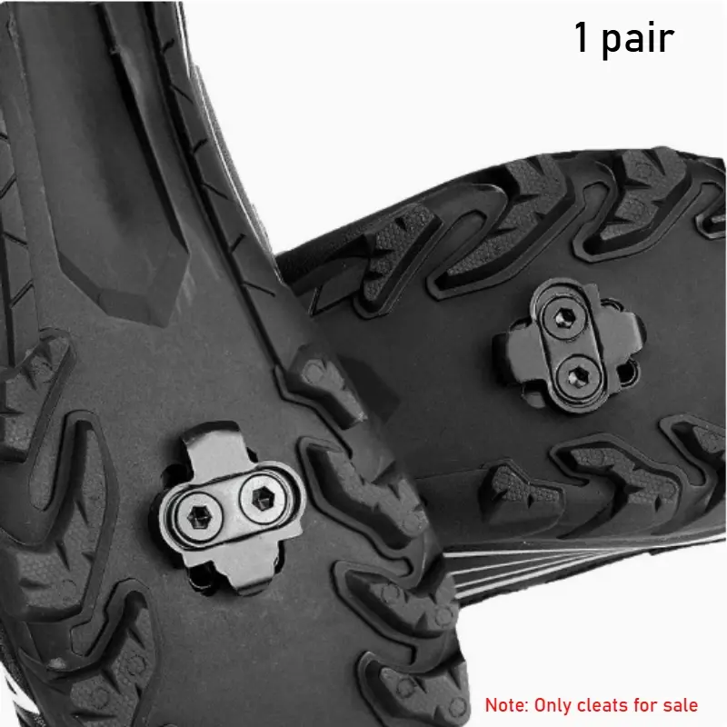 Cycling shoe cleats, wear-resistant and stable, easy to install, compatible with most cycling shoes, suitable for road bikes and mountain bikes, professional replacement parts for cycling.