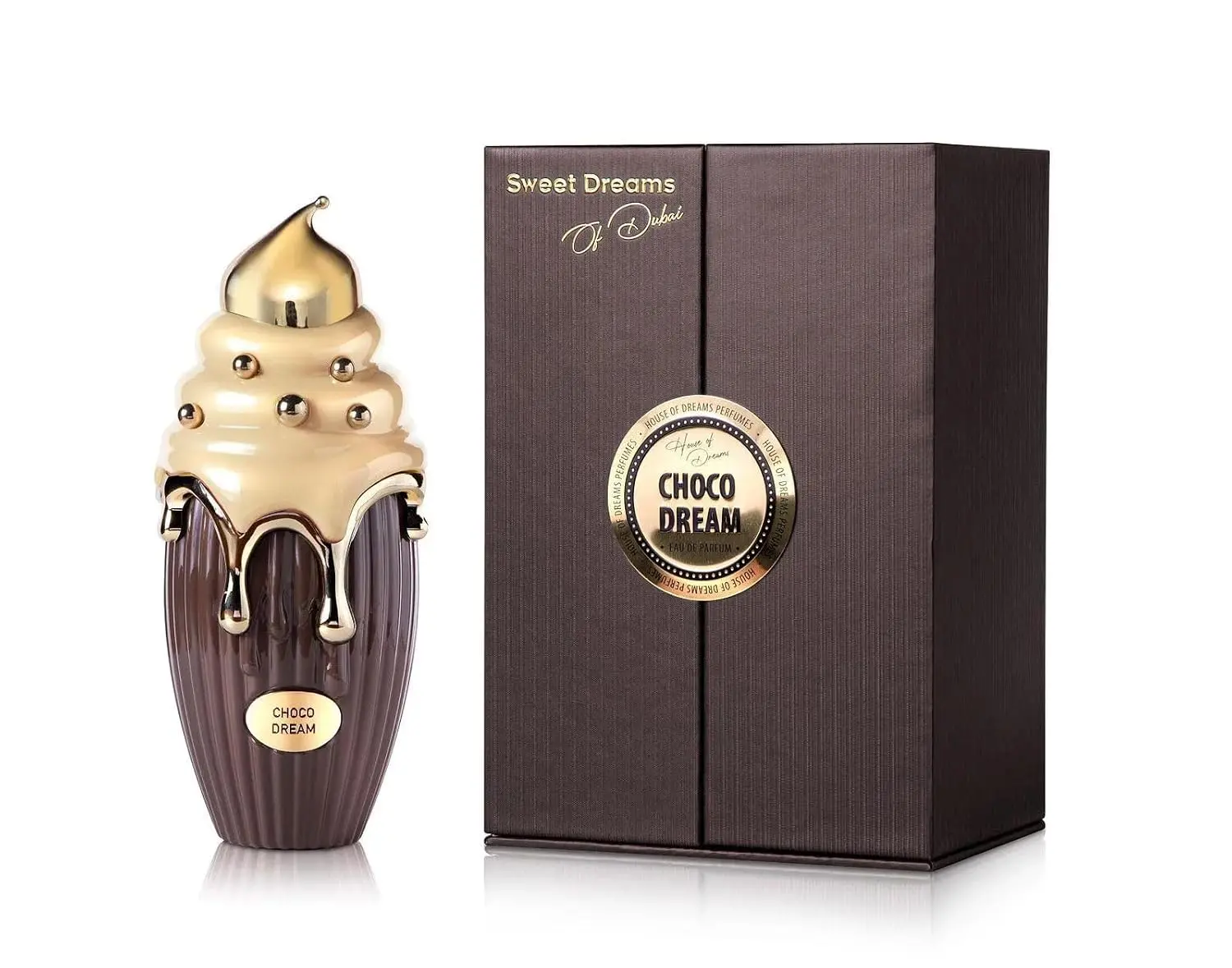 HOUSE OF DREAMS Choco Dream Eau de Parfum (100ml) – Long-Lasting Dark Chocolate Coffee Gourmand Perfume, Luxury Velvety Fragrance Spray