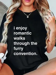 100% Cotton Furry Convention Lovers Shirt for Furries T-Shirt