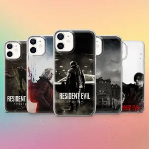 Resident Evil Requiem Phone Case Leon Kennedy Cover Compatible with iPhone X, 11, 12, 13, 14, 15, 16, 17 & more