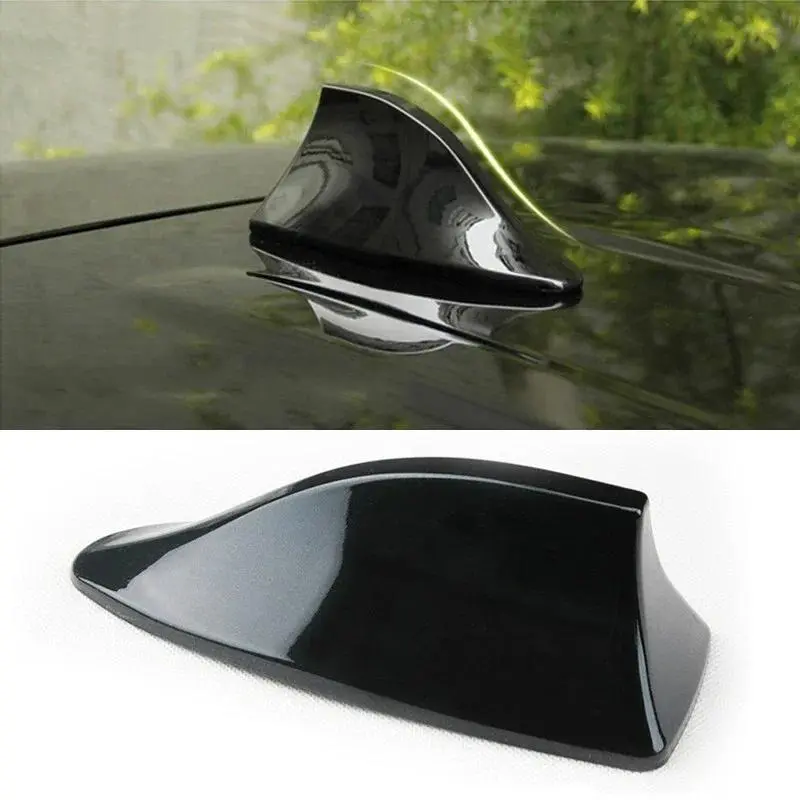 Car modified radio signal antenna shark fin special antenna roof tail decorative antenna modified hole-free Vehicle Decoration Car Gadgets Automotive Accessories