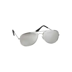 Silver Mirror Police Sunglasses