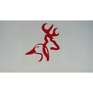 Duck And Deer Head Decal