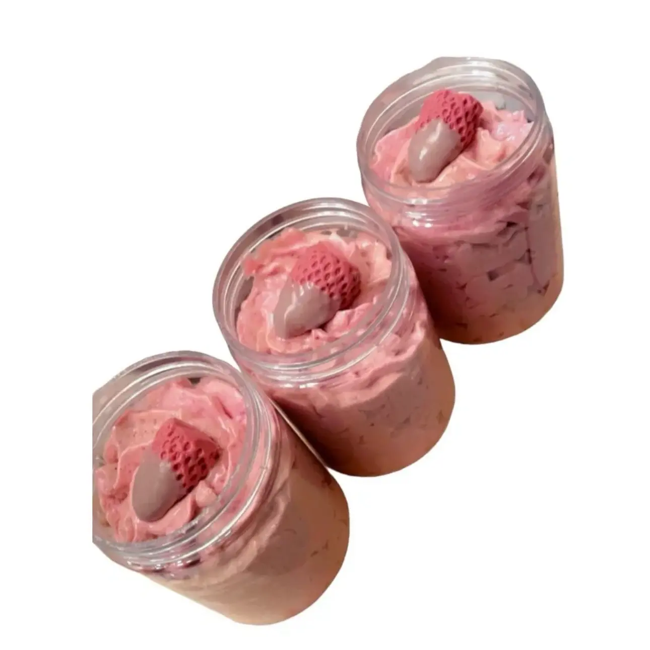 Chocolate Covered Strawberries Whipped Soap