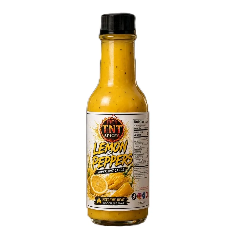 Lemon and Pepper's hot sauce