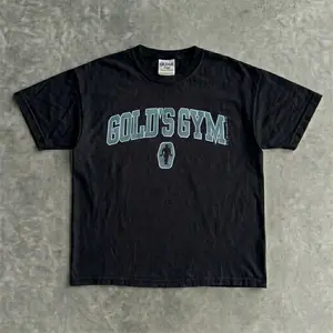 Gold’s Gym Classic Logo T-Shirt – Vintage Fitness Graphic Tee Unisex Workout Shirt