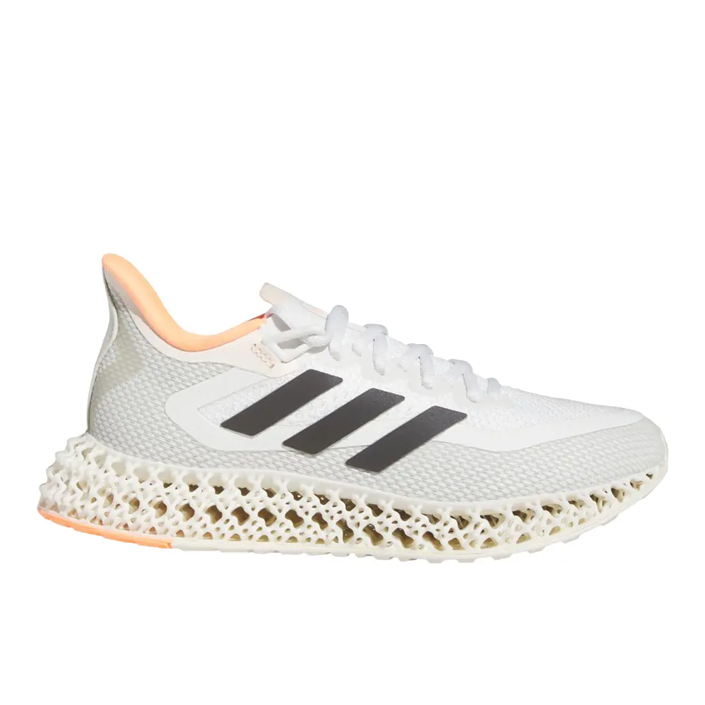 adidas Womens 4Dfwd 2 Running Sneakers Shoes - Grey, White