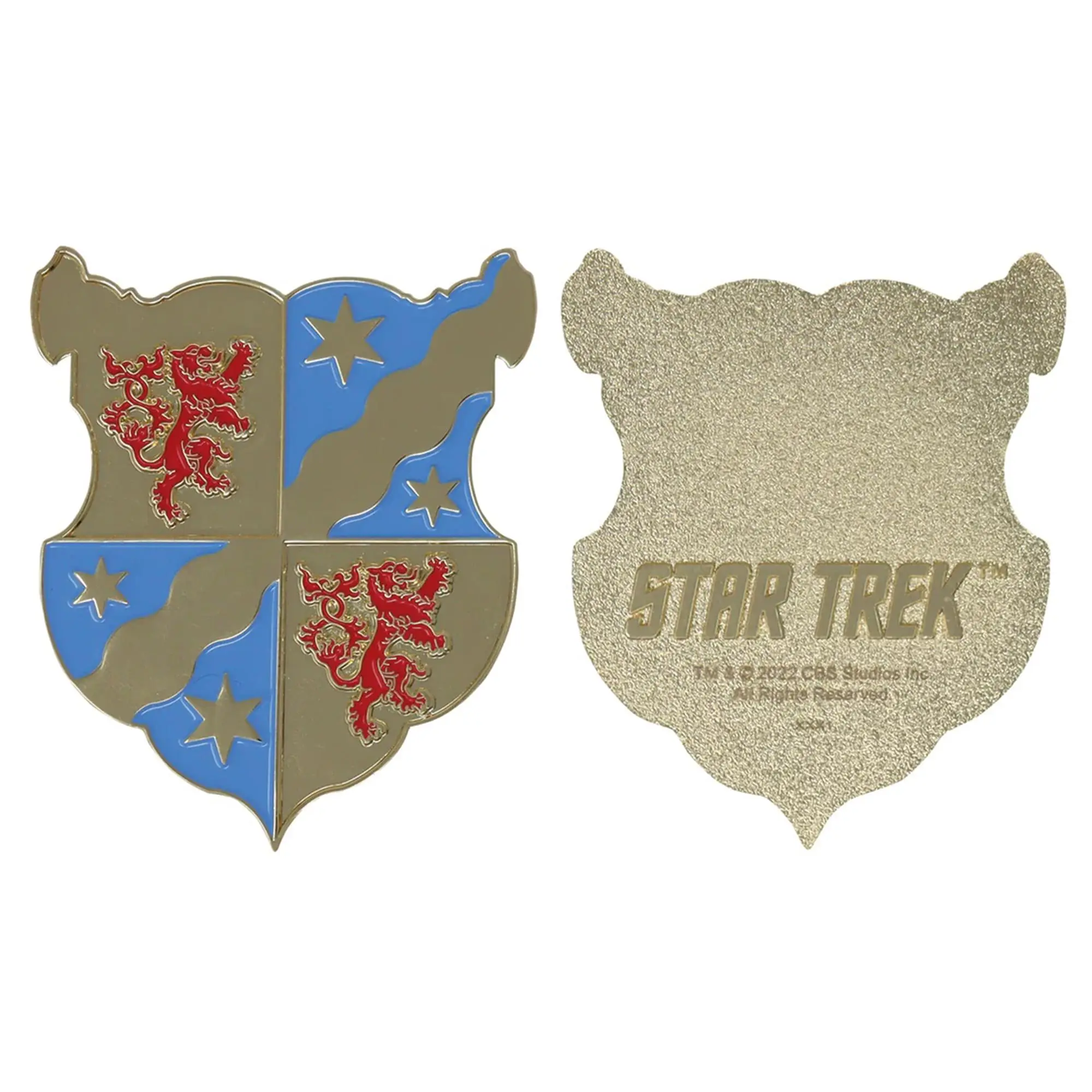 Star Trek Universe Picard Family Crest Limited Edition Metal Medallion
