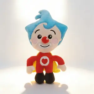 NEW 9.8 inch plim plim plush doll magician clown doll plush toy children gift peluche de plimplim NEW 9.8 inch plim plim plush doll magician clown doll plush toy children gift peluche de plimplim