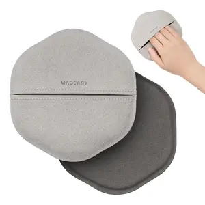 MAGEASY Premium Microfiber Cleaning Cloth for Screens Laptops Notebooks Tablets TV Monitors Smartphones Grey Polishing Cloth