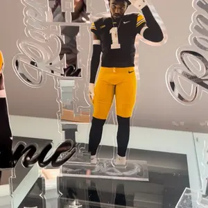 Custom Acrylic Photo Table Centerpieces | Personalized Event Decor | Graduation • Birthday • Sports • Memorial