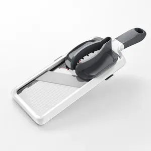 Multifunctional Mandoline Slicer, Safe Food Slicer with Hand Guard, 3-Speed Thickness Adjustment, Time-Saving Kitchen Gadget for Quick Meal Prep, Ideal for Home Cooks, Students & Busy People