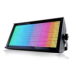 SHEHDS Stage Light Bar Wash Strobe Light LED 200W RGB Uplight Bar DMX512 Metal Housing DJ Light Bar for Party Disco Wedding Bar Show Concert