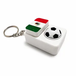 Mexico National Team Football Click Fidget Keychain, Anxiety Relief Pocket Toy
