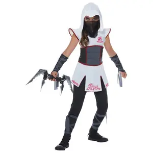 Girls White Ninja Costume