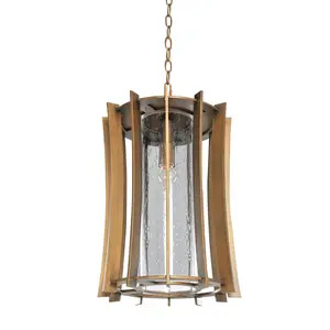 Ronan One Light Hanging Lantern Modern Bronze